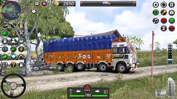 Indian Truck Game Cargo 3D poster
