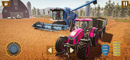 برنامه‌نما Pure Farming Tractor Simulator عکس از صفحه