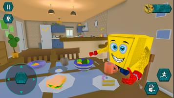 Sponge Neighbor Game-Sponge 3D скриншот 1