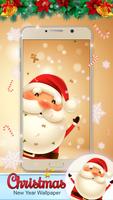 Christmas New Year Wallpaper পোস্টার