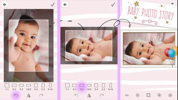 برنامه‌نما Baby Photo Story Maker عکس از صفحه