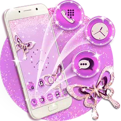 Butterfly Diamond Launcher XAPK download