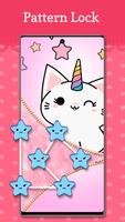 Kawaii Zipper Lock Screen اسکرین شاٹ 1