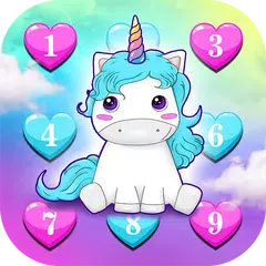 Unicorn Pony Screen Lock
