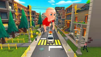 Giant Fat Baby Simulator Game स्क्रीनशॉट 2
