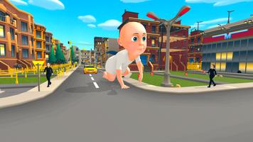 Giant Fat Baby Simulator Game ảnh chụp màn hình 3