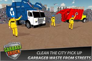 Garbage Trash Dump Truck Drivi 스크린샷 1