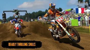Motocross stunt Bike Racing 3d Poster