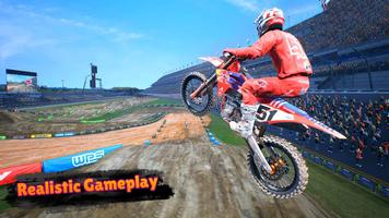 Motocross stunt Bike Racing 3d syot layar 1