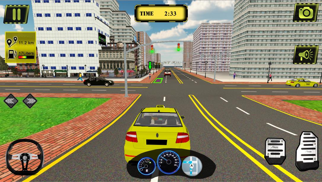 Taxi Simulator New York City Cab Driving Game For Android Apk Download - roblox taxi simulator 2 spooky drive