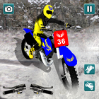 Motocross Snow Bike Racing 3D icono