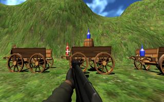 Smash colored bottles 3d screenshot 1