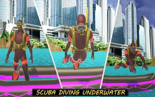 Scuba Diving  Underwater Tour Game โปสเตอร์