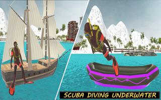 Scuba Diving  Underwater Tour Game ภาพหน้าจอ 2