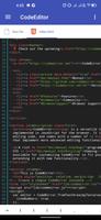 Code Editor Mobile & Compiler تصوير الشاشة 1