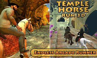 Horse Temple Run 3D-poster