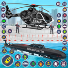 آیکون‌ Army Submarine Transport Game