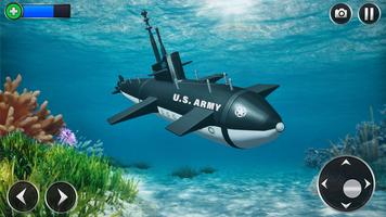 Army Submarine Transport Game ảnh chụp màn hình 1