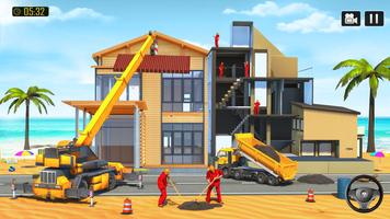 City Construction JCB Games 3D ảnh chụp màn hình 1