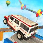 Mega Ramp Ambulance Car Stunts Game icon