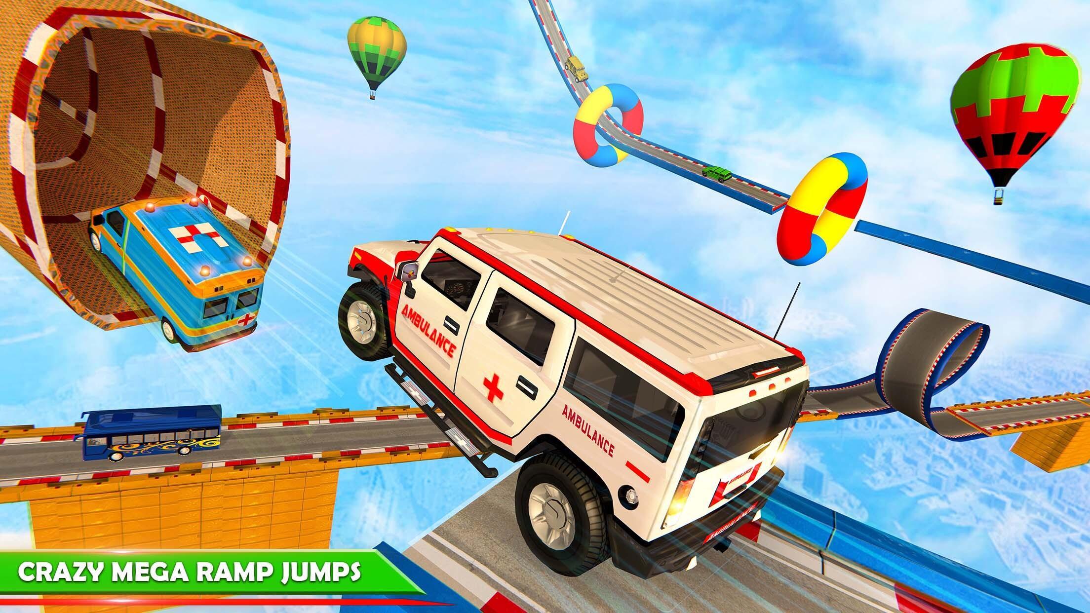 Mega Ramp Ambulance Car Stunts Game for Android - APK Download