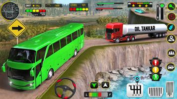 Coach Bus 3D Driving Games скриншот 3