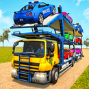 Police Car Transport Truck : OffRoad Driving Games APK