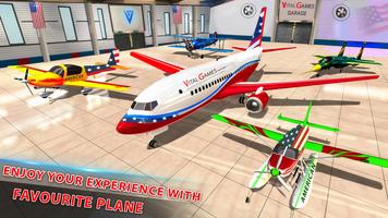 US Pilot Flight: Plane Games capture d'écran 2