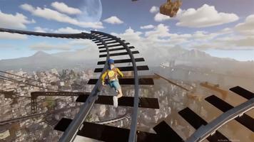 Only Jump Go Up Parkour Games Poster