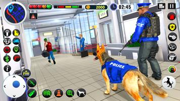 Police Dog Airport Crime Chase captura de pantalla 1