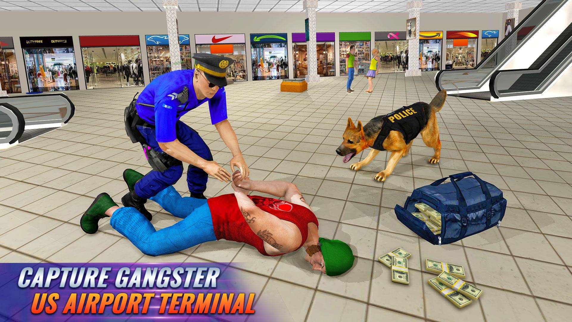 مطاردة الجريمة مطار الكلب البوليسي: ألعاب الكلب for Android - APK Download