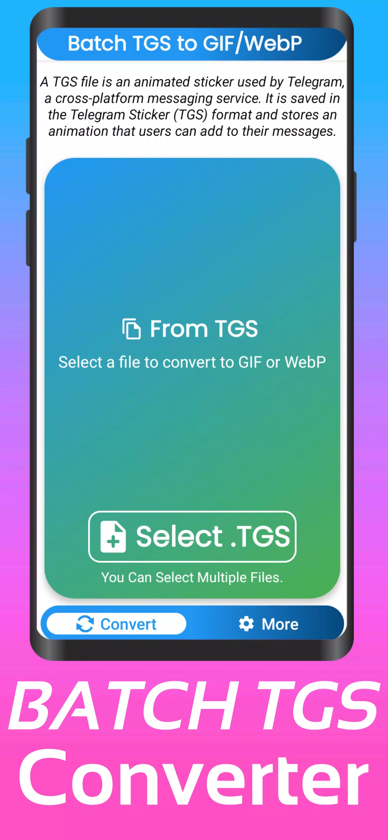 TGS to Gif WebP Mp4 Converter APK for Android Download
