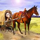 3D محاكاة عربة نقل الخيل APK