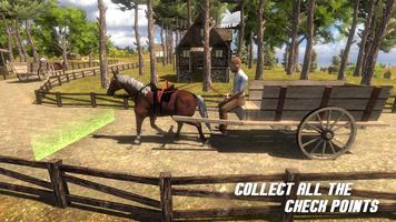 Horse Cart Carriage Simulator 스크린샷 2