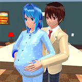 Pregnant Mother Life Anime أيقونة
