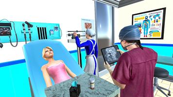 Virtual Doctor Sim: My Hospital ER Emergency Games captura de pantalla 3