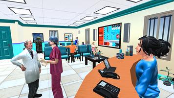 Virtual Doctor Sim: My Hospital ER Emergency Games captura de pantalla 2