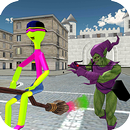 Flying Stick Man Hero:Monster Magic Fight Mystery APK