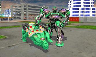 Wild Crocodile Robot Battle-Hu پوسٹر