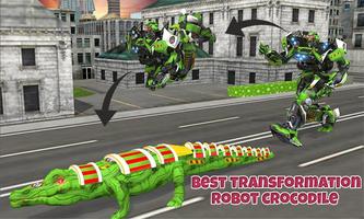 Wild Crocodile Robot Battle-Hu اسکرین شاٹ 1