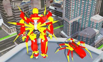 Spider Robot Sim-Amazing Spider Grand Robot Battle Affiche