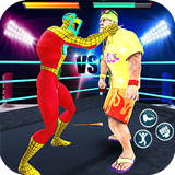 Real SuperHero Robot Fighting: أيقونة
