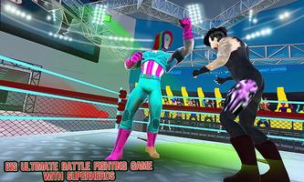 Real SuperHero Robot Fighting: تصوير الشاشة 2