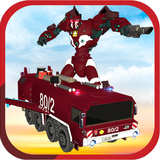 Real Robot fire fighter Truck: icon
