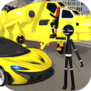 Stickman Street Fighter:Miami City Crime Simulator APK