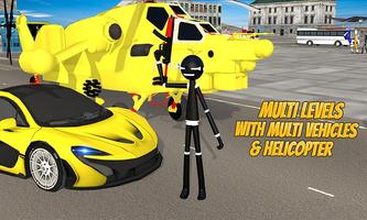Stickman Street Fighter:Miami  screenshot 1