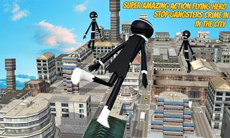 Stickman Street Fighter:Miami City Crime Simulator screenshot 3