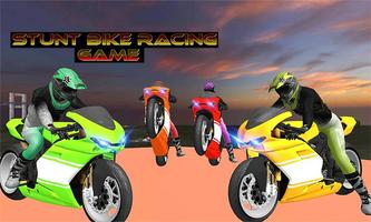 Moto Bike Stunt Games:Super Rider Racing Track 3D Affiche