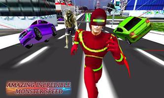 Super Lightning Speed Hero:City Mutant Battle 海报