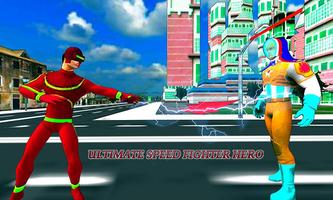 Super Lightning Speed Hero:City Mutant Battle स्क्रीनशॉट 1